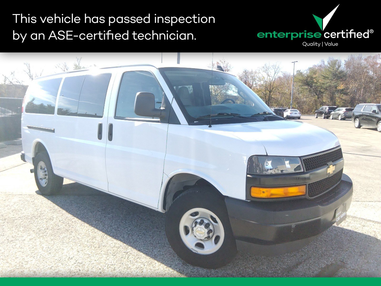 Used 2023 Chevrolet Express Passenger RWD 3500 135" LS