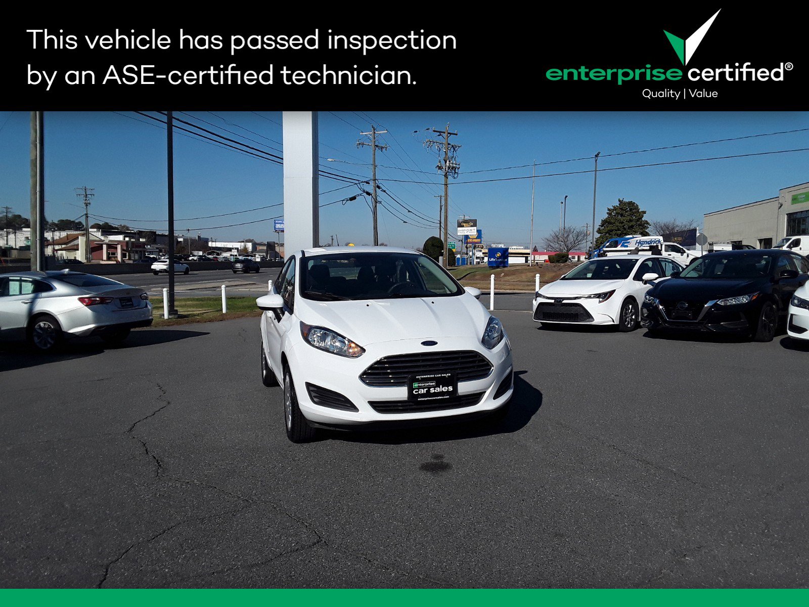 Used 2019 Ford Fiesta S Sedan