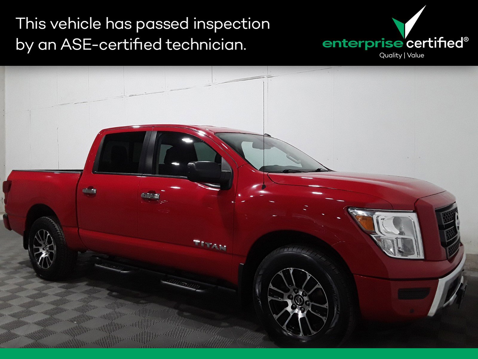 Used 2021 Nissan Titan 4x4 Crew Cab SV