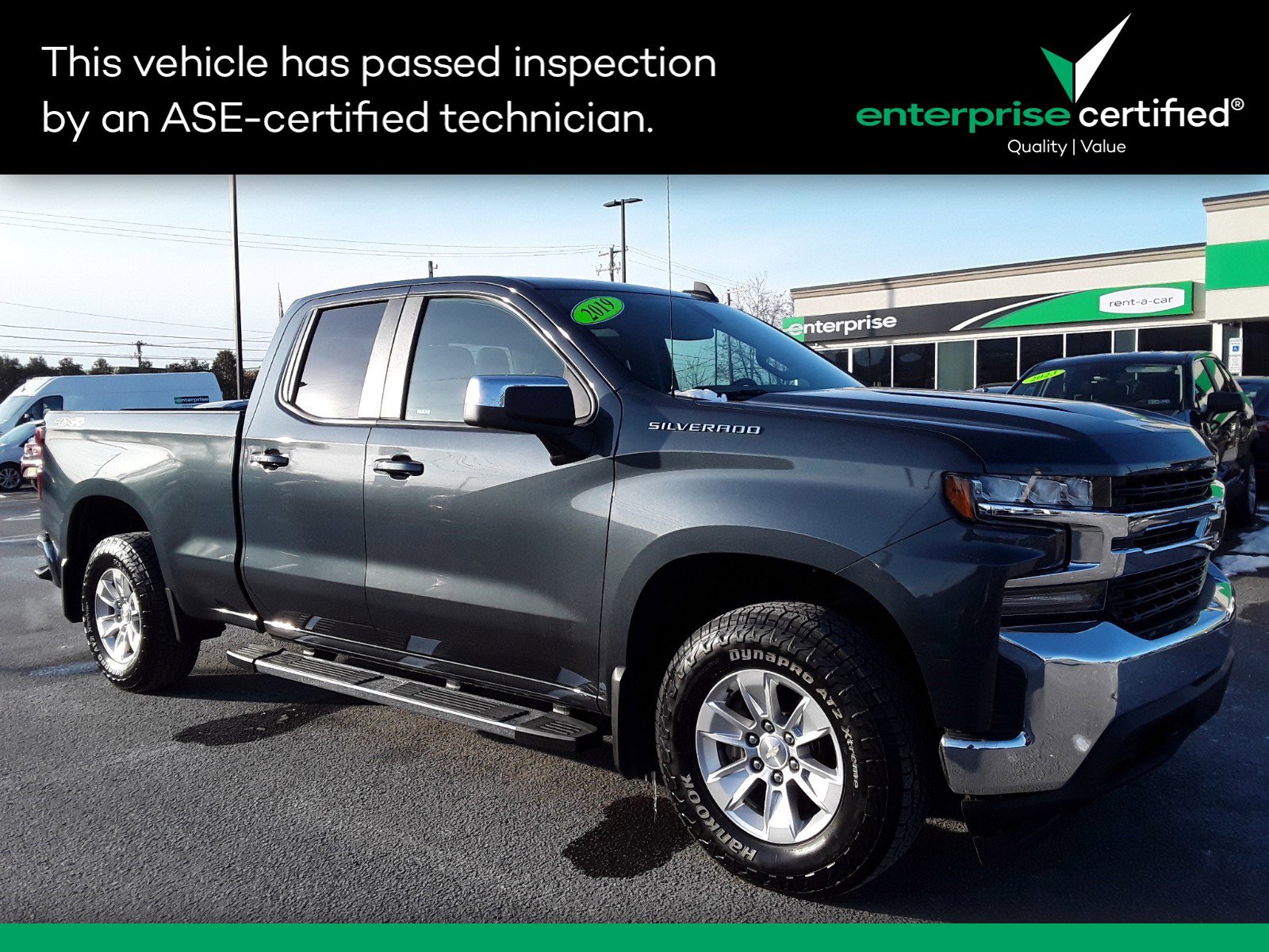 Used 2019 Chevrolet Silverado 1500 4WD Double Cab 147" LT