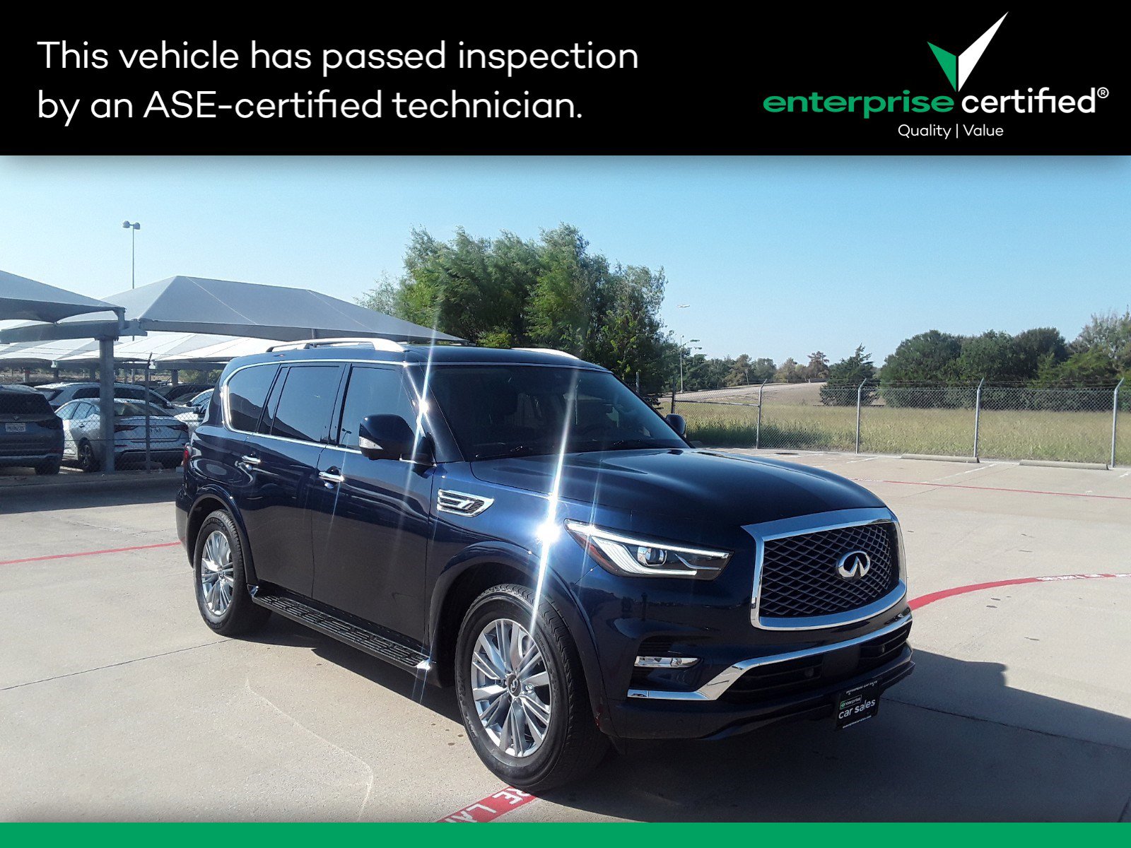 Used 2022 INFINITI QX80 LUXE RWD